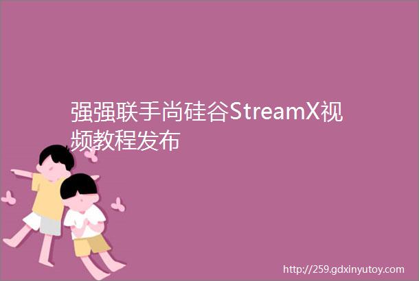 强强联手尚硅谷StreamX视频教程发布